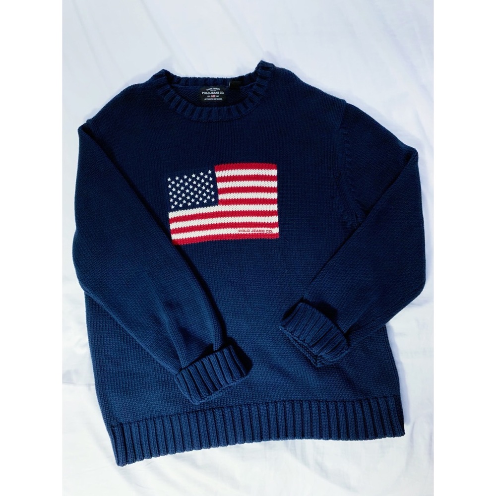 Vintage Polo Sweater